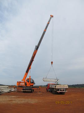 Construção Blocos A e B – Campus Chapecó