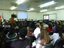 Recepção aos calouros do Campus Chapecó
