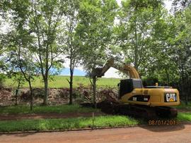 Terraplenagem, drenagem pluvial e sub-base vias internas – Campus Cerro Largo