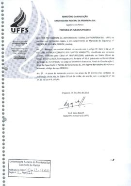 Portaria 264-GR-2010