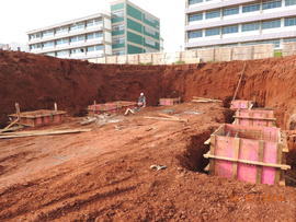 Construção Bloco C – Campus Chapecó