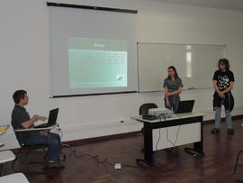 Apresentações de trabalhos no III SEPE