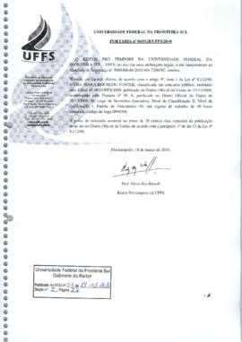 Portaria 043-GR-2010