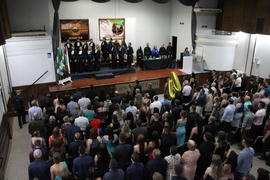 Formatura dos cursos de Agronomia e Engenharia Ambiental e Sanitária