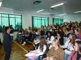 Recepção aos calouros do Campus Chapecó