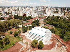 Vista aérea do Campus Passo Fundo
