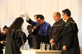 Formatura dos cursos de Administração, História, Letras e Pedagogia