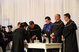 Formatura dos cursos de Administração, História, Letras e Pedagogia