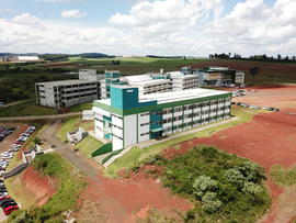Vista aérea do Campus Chapecó