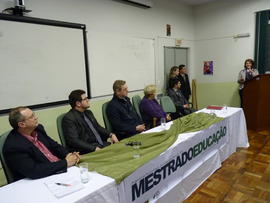 Aula inaugural do Mestrado em Educação