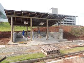 Construção da Central de Resíduos Sólidos – Campus Chapecó