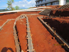 Construção Bloco A – Campus Laranjeiras do Sul