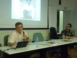 Mesa redonda e lançamento de livro