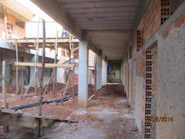 Construção Bloco de Salas dos Professores - Campus Laranjeiras do Sul