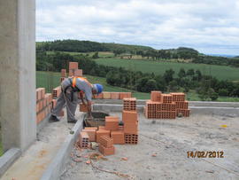 Construção Bloco A – Campus Laranjeiras do Sul