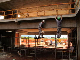 Construção Bloco A – Campus Realeza