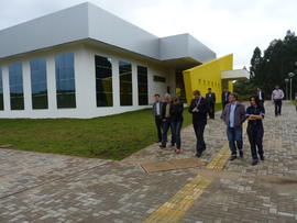 Visita de vereadores às obras do Campus Chapecó