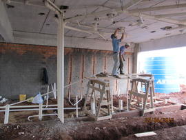 Construção Bloco A – Campus Laranjeiras do Sul