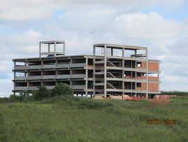 Construção Bloco A – Campus Laranjeiras do Sul