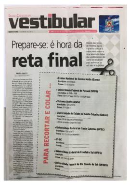 Reportagem sobre ingresso no ensino superior na Região Sul do Brasil
