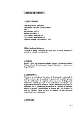 Álgebra Linear