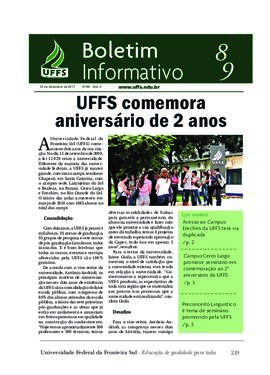 Boletim Informativo 89