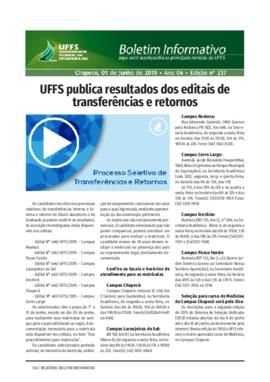 Boletim Informativo 237