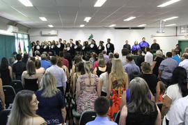Formatura do curso de Administração