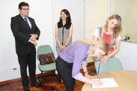 1ª Formatura em gabinete do Curso de Administração