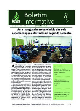 Boletim Informativo 87