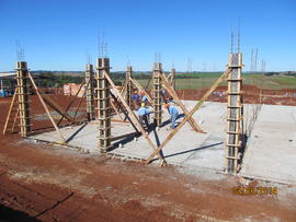 Construção Hospital Veterinário - Campus Realeza