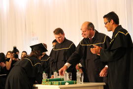 Formatura dos cursos de Administração, História, Letras e Pedagogia