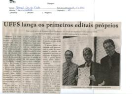 UFFS lança os primeiros editais de pesquisa