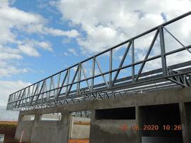Construção do pavilhão de Patrimônio – Almoxarifado – Laranjeiras do Sul