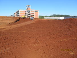 Construção Prédio Biblioteca, TI e Arquivo - Campus Chapecó