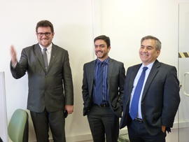 Visita de ministro às instalações do Campus Chapecó