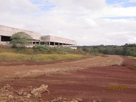 Construção das vias de acesso ao Campus Chapecó