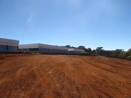 Terraplenagem, drenagem pluvial e sub-base vias internas – Campus Erechim