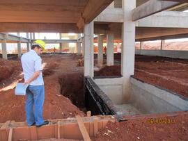 Construção Blocos A e B – Campus Chapecó