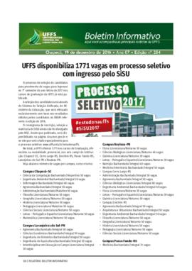 Boletim Informativo 284