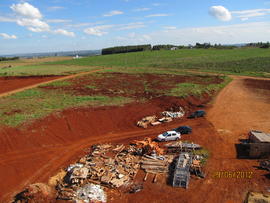 Terraplenagem, drenagem pluvial e sub-base vias internas – Campus Realeza