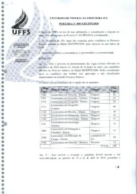 Portaria 060-GR-2010
