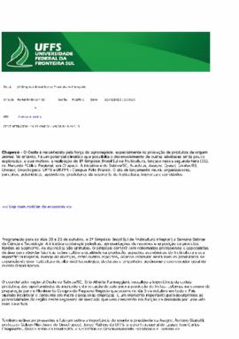 1º Simpósio Brasil de Fruticultura é lançado