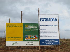 Construção Bloco A – Campus Realeza