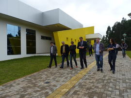 Visita de vereadores às obras do Campus Chapecó