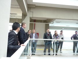 Visita de vereadores às obras do Campus Chapecó