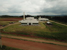 Vista aérea do Campus Laranjeiras do Sul
