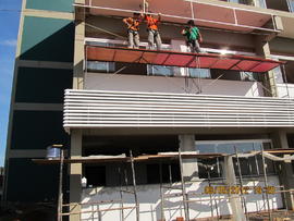 Construção Blocos A e B – Campus Chapecó