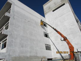 Construção Bloco A – Campus Erechim