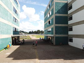 Vista aérea do Campus Chapecó